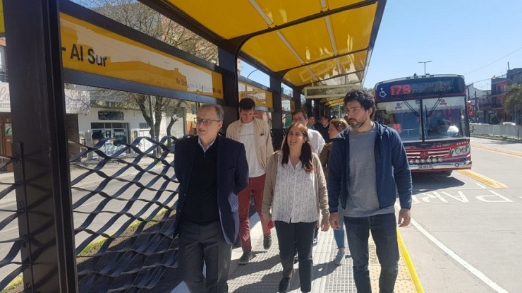 Alaniz presente en las últimas pruebas del Metrobús